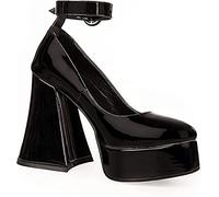 LAMODA Build Me Up, Zapato Corto Mujer, Color Negro, 37 EU