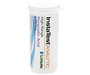 LaMotte Insta-Test 3000 Peracetic Acid único factor tira de prueba, 0 - 160ppm gama (Pack de 50)