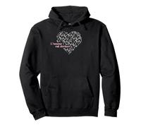 L'Amour Est Déclaré - Patrón de corazón Sudadera con Capucha