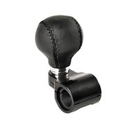 Lampa 00137, Pomo para volante, Piel genuina, Negro, Ø 25-30 mm