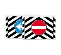 Lampa 14253 Par de guardabarros camiones de PVC con señales - 53x37 cm