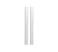 LAMPA 20680 Listón embellecedor/protector puerta transparente par