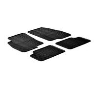 LAMPA 24340 Alfombrilla de Goma negro Compatible con FIAT GRANDE PUNTO 199 PUNTO 188