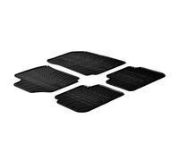 LAMPA 24345 Alfombrilla de Goma negro Compatible con FIAT CROMA 194