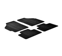 LAMPA 24346 Alfombrilla de Goma negro Compatible con FIAT GRANDE PUNTO 199 PUNTO 188