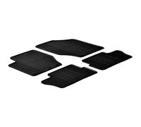LAMPA 24352 Alfombrilla de Goma negro Compatible con PEUGEOT 307 3A/C 307 SW 3H