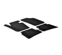 LAMPA 24450 Alfombrilla de Goma negro Compatible con SEAT Ibiza IV Hatchback 6J5, 6P1 Ibiza IV ST 6J8, 6P8 Ibiza IV Sportcoupe 6J, 6P