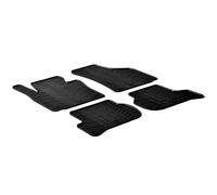 LAMPA 24451 Alfombrilla de Goma negro Compatible con SEAT Leon II Hatchback 1P1