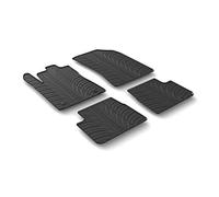 LAMPA 24492 Alfombrilla de Goma negro Compatible con CITROËN C3 III SX