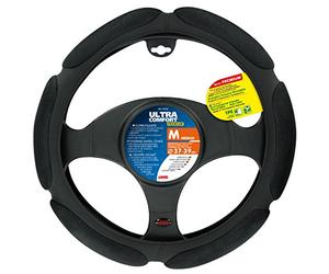 LAMPA 33123 Funda cubierta para el volante negro