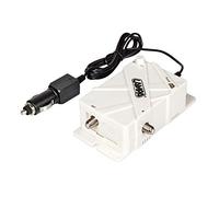LAMPA 39101 Amplificador de antena | Cable de 1,3 m, alimentado por encendedor de puros, tornillos de montaje