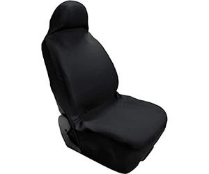 LAMPA 53230 Pieza Funda protectora de asiento delantero negro