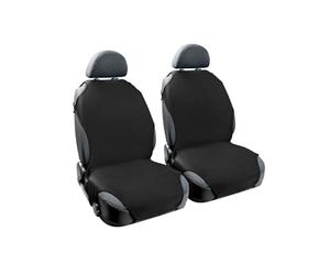 LAMPA 55006 Camisetas de asientos delante | Tejido de punto, fijación con correas, OEM 55006 compatible con vehículos con asientos estándar no abatibles