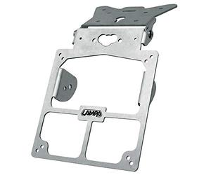Lampa - 90142 - Portamatrícula Universal para Moto