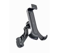 LAMPA 91570 Soporte de teléfono para moto | Altura 130 a 190 mm, tubos Ø 9 a 14 mm, insertos de goma, fijación a espejo o parabrisas, cable de seguridad.