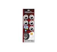 lampa 97659 juego de 10 piezas cubrepernos de ABS, 33 mm