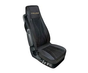 LAMPA 97999 Cubreasiento Tejido de poliéster | Tejido liso de gamuza, bolsillos delantero y trasero, fijación lateral de velcro para fácil montaje, OEM 97999.