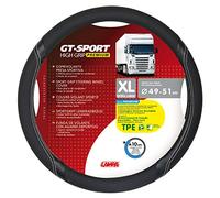 LAMPA 98010 Funda cubierta para el volante negro plata