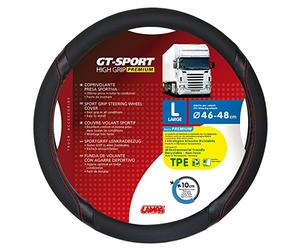 LAMPA 98017 Funda cubierta para el volante negro