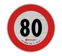 LAMPA 98442 Señal de velocidad blanco Rojo negro
