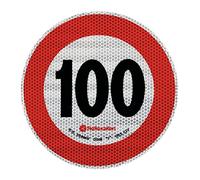 LAMPA 98444 Señal de velocidad blanco Rojo negro