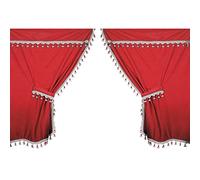 LAMPA 98634 Cortinas Rojo