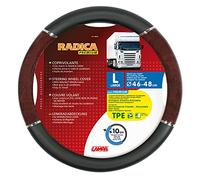 LAMPA 98762 Funda cubierta para el volante negro marrón