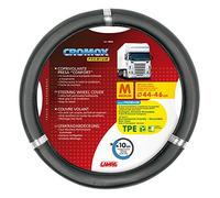 LAMPA 98898 Funda cubierta para el volante negro plata
