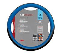 LAMPA 98907 Funda cubierta para el volante negro Azul | Ancho de empuñadura 10 cm, montaje sencillo, OEM 98907