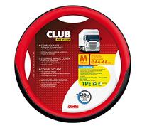 LAMPA 98910 Funda cubierta para el volante negro Rojo