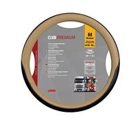 LAMPA 98914 Funda cubierta para el volante beis | Puño ancho 10 cm, fácil de montar