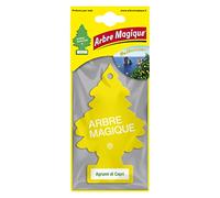 LAMPA Arbre Magique Mono, ambientador para Coche, duración hasta 7 semanas, Fabricado en Italia, Paquete de 1 Unidad (cítricos de Capri)