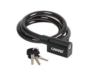 Lampa Ca-3 Cable antirrobo, Negro, 80 x 10 cm