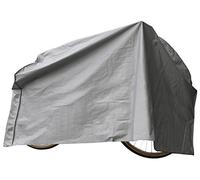 LAMPA - Funda Textil 92326 para Bicicleta, Color Plata, 200 x 125 cm.