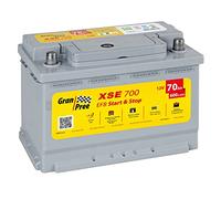 Lampa Gran Pree XSE700 Batería 12 V - Gran Pree Start-Stop EFB - 70 Ah - 600 A