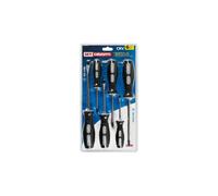 LAMPA Kit de 6 destornilladores estrella y plano LAMPA en acero cromo vanadio