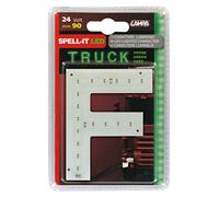 Lampa - Letra adhesiva F - LED verdes de 24V - Modelo 98814