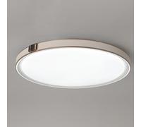 Lampada da comodino in Legno, plafoniera da soffitto in Metallo dimmerabile da 48 W con telecomando, illuminazione da corridoio con insegna dorata Ron 3000K/4500K/6000K