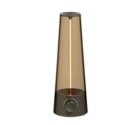 Lampada da comodino Vintage in Legno, ricaricabile, con filamento, Luce d'atmosfera Creativa Senza fili, 2700K, lampada da scrivania a batteria per campeggio Interno ed