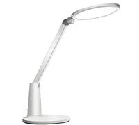 Lampada da scrivania a led per l'home office, lampada da scrivania in metallo ricaricabile con protezione per gli occhi specifica per lo studio, luce da scrivania a led, funzione di memoria e timer,