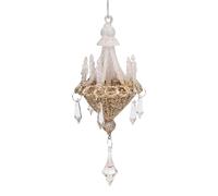 Lampadario Albero di Natale | Decorazione Pendente Natalizia Cōn Cristalli - Ornamento Rifrangente Stagionale con Cordino - por Ristoranti Case Porte Balconi e Pareti