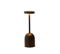 Lampade A Led Senza Fili Lampada Da Esterno Ricaricabile Portatile 3 Colori Touch Dimmerabile Wireless Lampada Da Tavolo Nero Per Tavolo Da Pranzo Ristorante Camera Da Letto Comodino [Classe Energeti