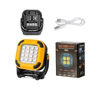 Lampade Di Ispezione - Luce Da Lavoro Magnetica | Lampada Da Lavoro A LED | LED Portatile Ricaricabile | Strumento Multifunzione Per Sicurezza In Cantiere, Viaggio, Auto, Riparazioni