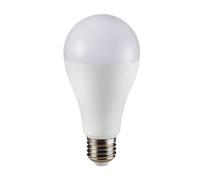 LAMPADINA A LED TERMOPLASTICO 17W E27 A65 200GR. IP20 2700K BIANCO CALDO (214456