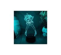 Lámpara 3D acrílica de Anime Rent a Girlfriend para decoración de habitación, lámpara de noche colorida,