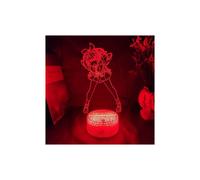Lámpara 3D acrílica de Anime Rent a Girlfriend para decoración de habitación, lámpara de noche colorida,