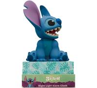 Lampara 3D con despertador Stitch Disney