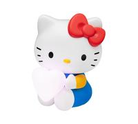 Lámpara 3d paladone hello kitty con corazón 16 cm