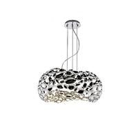 Lámpara 5 Luces Narisa 47 cm diam. Cromo