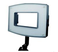 Lámpara Anillo LED Rectangular BRESSER PH-386 con Cable eléctrico y Acumuladores